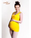 Майка Yellow, для беременных и кормящих (хлопок)