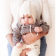 Термошапка для новорожденных из натурального шелка Engel