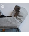 Нагрудник с накладками для эрго-рюкзака ERGO BABY FOUR POSITION 360 TEETHING PAD AND BIB Natural