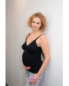 Майка для беременных и кормящих Mamma Lux арт. 401 черная