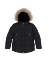Зимняя куртка для мальчика Deux par Deux W54 черная