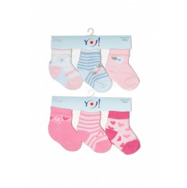 Носочки для новорожденной девочки Yo 