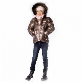 Зимова куртка для дівчинки Deux par deux арт. P820/150