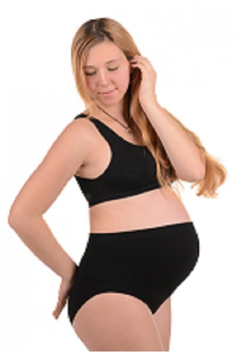 Трусы для беременных на животик Mamma Lux арт. 211 черные