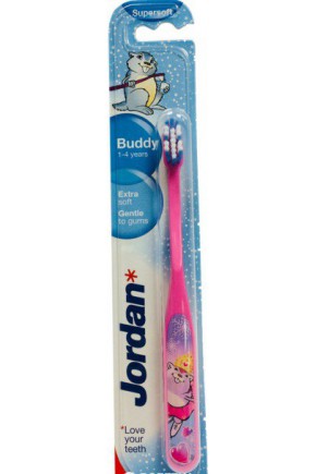 Зубная щетка для молочных зубов Jordan Buddy 1-4 года