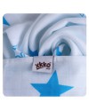Бамбуковые пеленки XKKO® BMB Голубые звезды 90*100