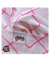Бамбуковые пеленки XKKO® BMB Малиновые квадраты 90*100