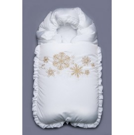 Конверт для новорожденного Модный Карапуз белый