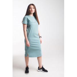 Платье для беременных и кормящих ZNANA Move олива