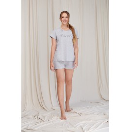 Пижама для беременных Dianora 2076 серый