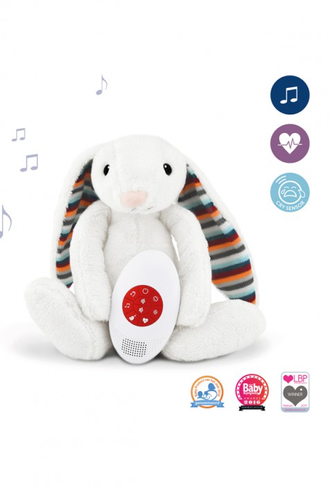 Музыкальная мягкая игрушка Zazu Bibi с белым шумом