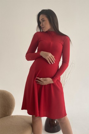 Платье для беременных To be 4287 красное