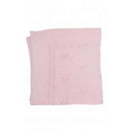 Покрывало Mari-Knit 90х90 Фламинго розовое