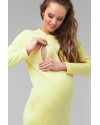 Платье для беременных и кормящих Dianora 2142 желтое
