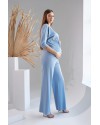 Кофта для беременных Dianora 2159 голубая
