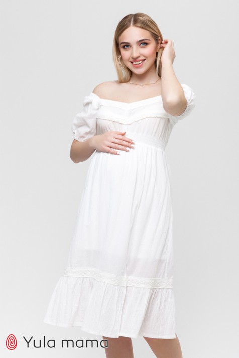 Платье для беременных и кормящих Юла Mama Blanche DR-21.091