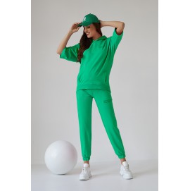Спортивный костюм для беременных и кормящих Dianora 2149(50) ярко-зеленый
