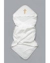 Крыжма для крещения ребенка Модный карапуз молочная