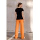 Спортивные штаны для беременных To Be 4353 оранжевые