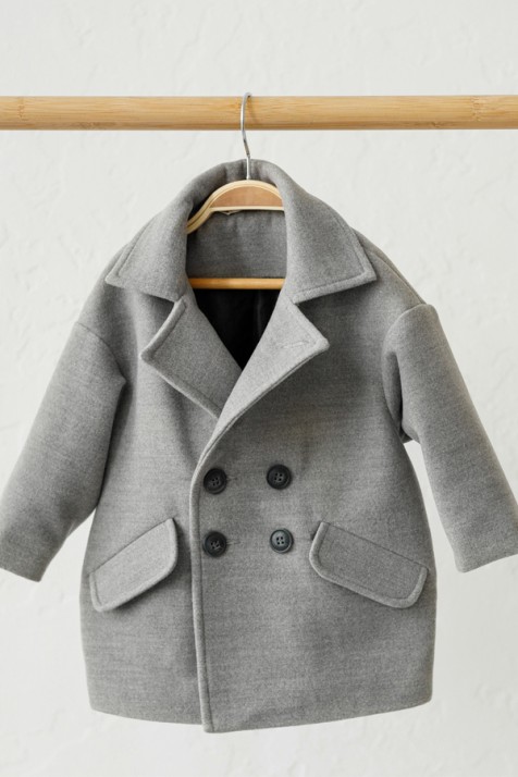 Кашемировое пальто "Gwen" Magbaby серое