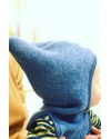 Шапка-шлем детская шерсть 100% Pickapooh Max Джинс