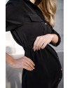 Платье для беременных и кормящих To be 4273 черное