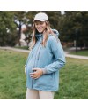 Демисезонная слингокуртка для беременных 4 в 1 Love&Carry Скай