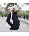 Демисезонная слингокуртка для беременных 4 в 1 Love&Carry бордо