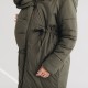 Зимняя слингокуртка 3в1 для беременных и слингоношения Love & Carry Лазурь
