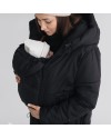 Зимняя слингокуртка 3в1 для беременных и слингоношения Love & Carry Черная