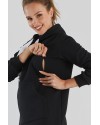 Платье-худи для беременных и кормящих Dianora 2195 1435 черное
