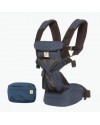 Эрго рюкзак Ergobaby Omni Mesh 360 - Черно-Синий с рождения с вентилируемой спинкой