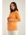 Джемпер для беременных и кормящих To be 4374041 оранжевый