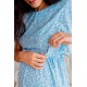 Платье для беременных и кормящих To be 4337760, Голубой