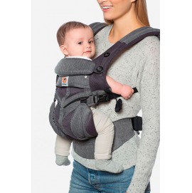 Эрго рюкзак Ergobaby Omni Mesh 360 - Джинс с рождения с вентилируемой спинкой