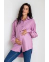 Рубашка для беременных и кормящих To be 2101 розовая