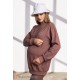 Свишот-туника для беременных и кормящих Юла Mama Terry SW-32.012
