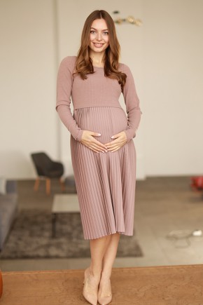 Платье для беременных и кормящих Lullababe Toledo мокко