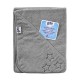 Детское Махровое полотенце с капюшоном XKKO 90x95 Organic  - серое