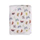 Бамбуковое полотенце с капюшоном XKKO BMB 90x90 - Butterflies