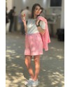 Муслиновый костюм для беременных Dianora 2309(8) 1033, розовый