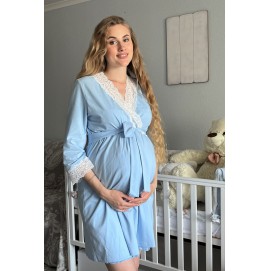 Халат для вагітних і годуючих Dianora 2123 бежевий