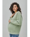 Утепленное худи для беременных и кормящих Юла Mama Terry SW-40.111