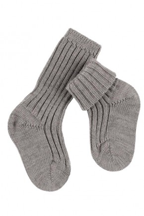 Термошкарпетки дитячі Groedo 100% вовна, 14041 темно-бузковий