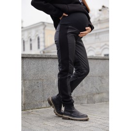Теплі штани для вагітних Alesund - Чорний