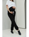 Утепленные спортивные штаны для беременных Frankfurt Черные