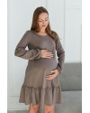 Платье для беременных и кормящих Lullababe Budapest бежевый