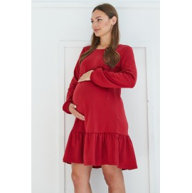 Сукня для вагітних та годуючих Budapest Lullababe червоний