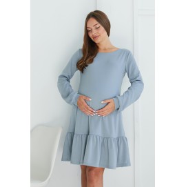 Сукня для вагітних та годуючих Budapest Lullababe стальний