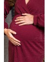 Платье для беременных и кормящих Lullababe Hollywood Бордо